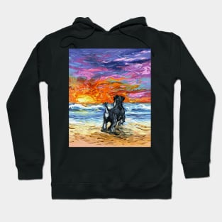 Beach Days - Schnauzer Hoodie